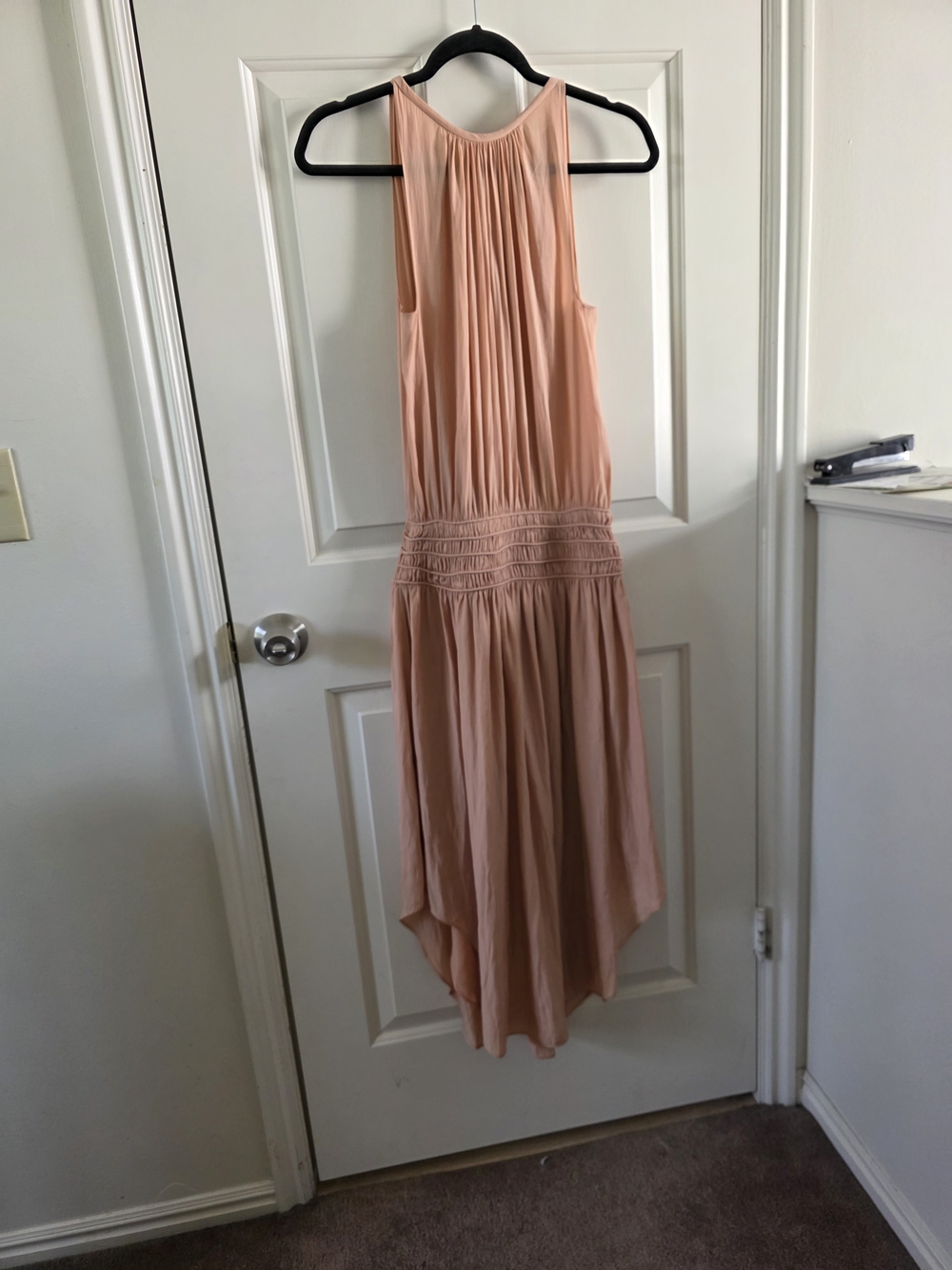 Ramy Brook Blush Sleeveless Dress XS $425